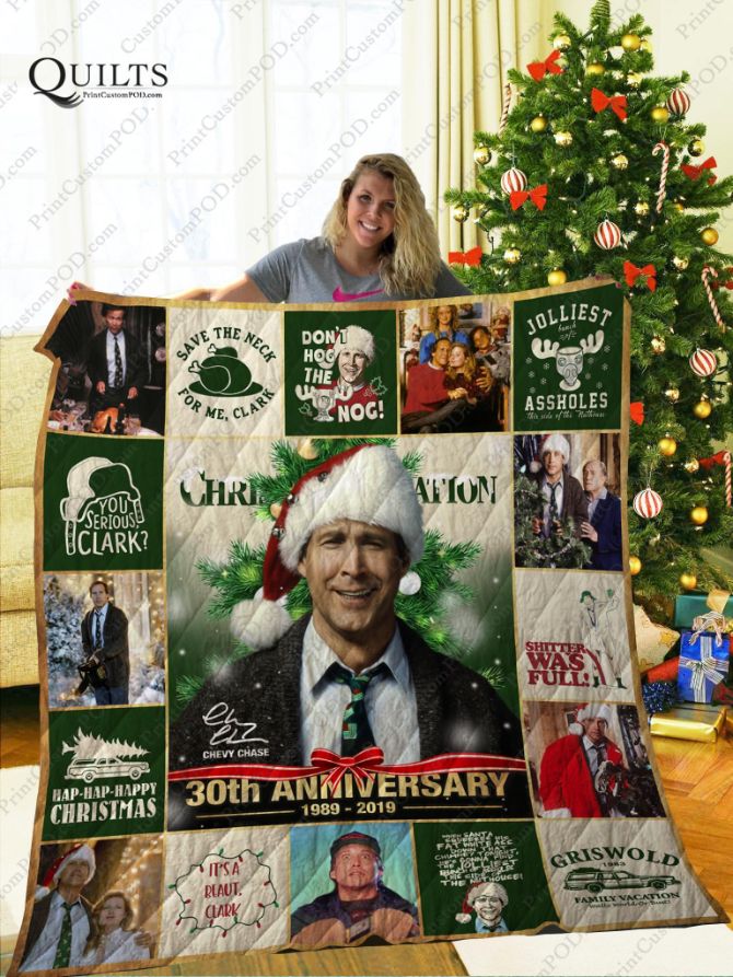 Mofi National LampoonS Christmas Vacation Quilt Blanket Teeruto