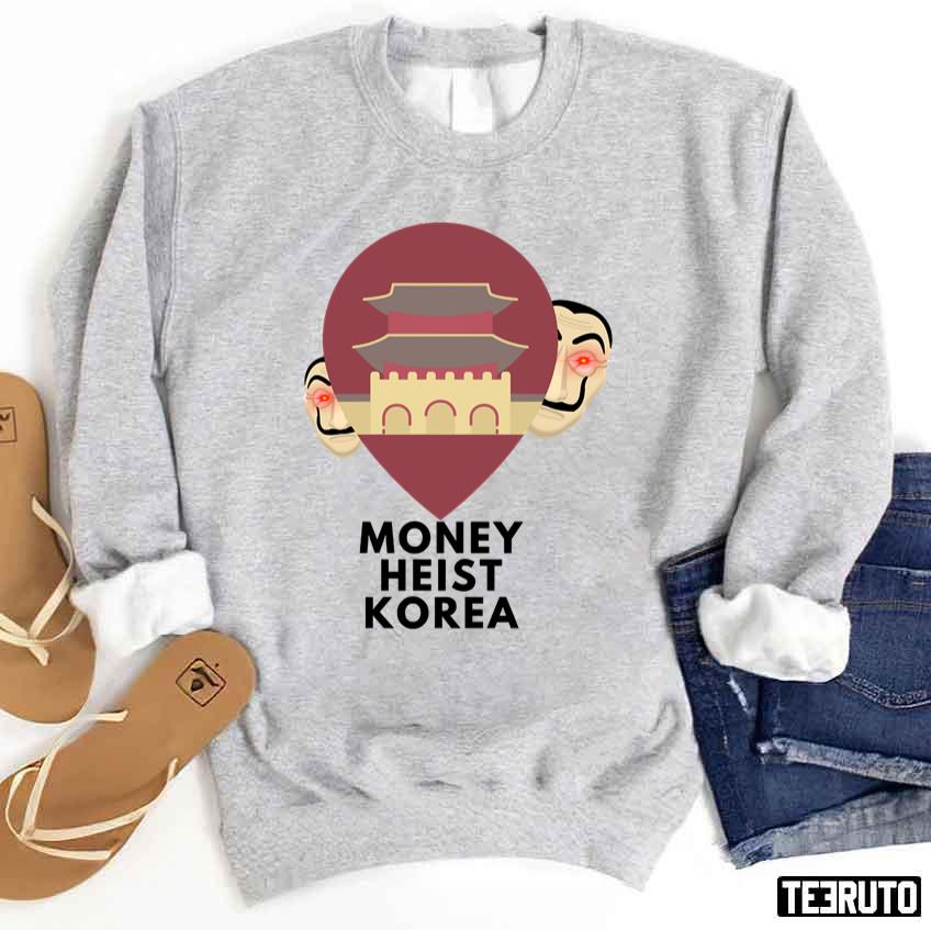 money heist shirt shopee