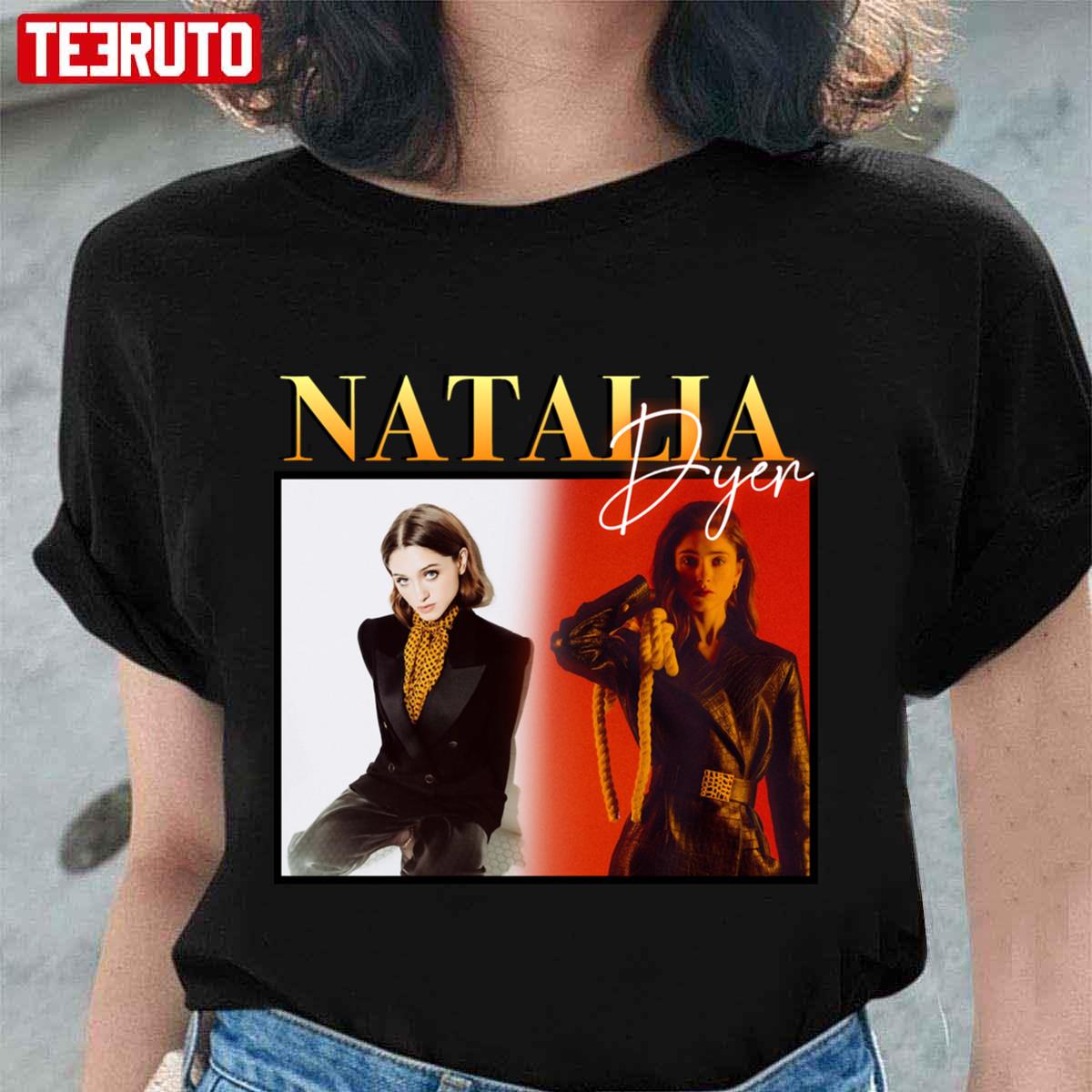 Natalia Dyer Nancy Wheeler Stranger Things Actress Unisex T-Shirt