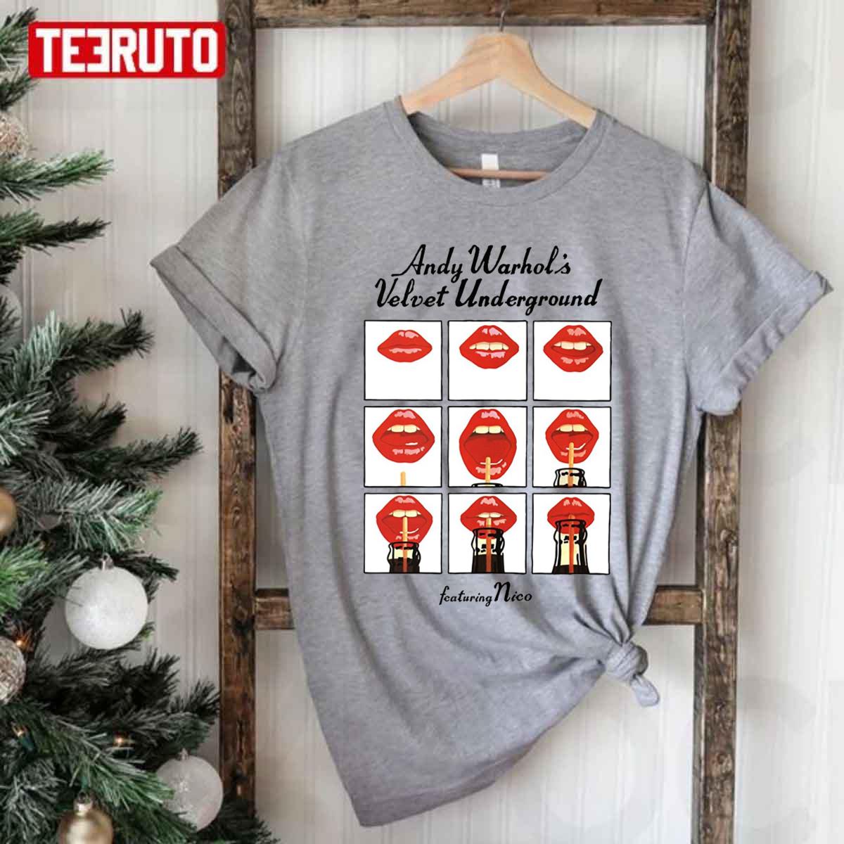 Nico And Velvet The Velvet Underground Band Unisex T-Shirt