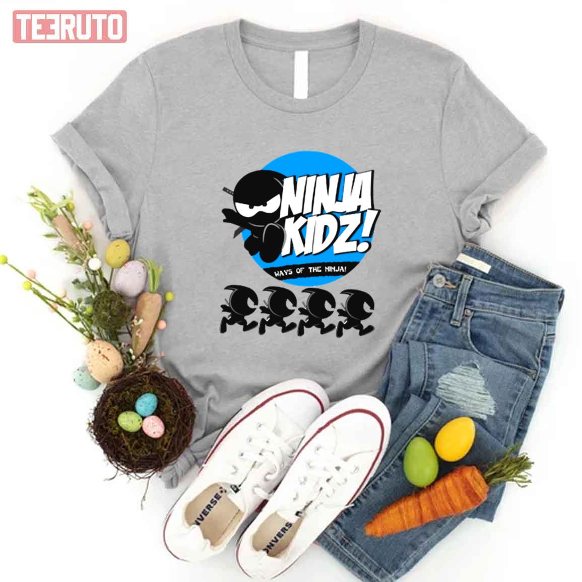 Ninja Kidz Tv Designs Ways Of The Ninja Unisex T-Shirt Unisex T-Shirt -  Teeruto