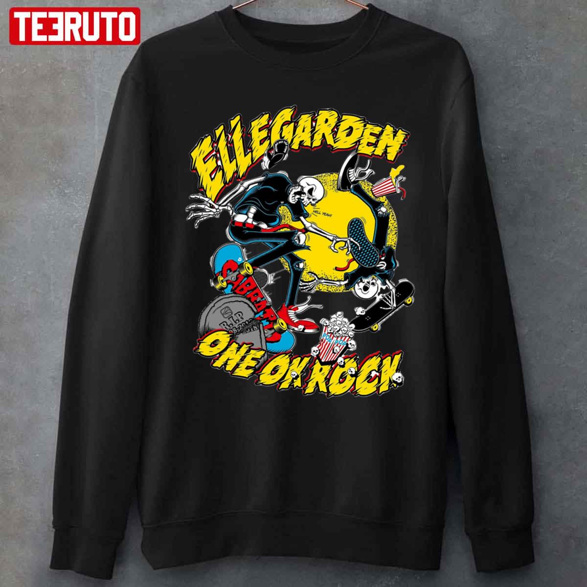ELLEGARDEN／ONE OK ROCK コラボTシャツ ＋ ステッカー - タレントグッズ