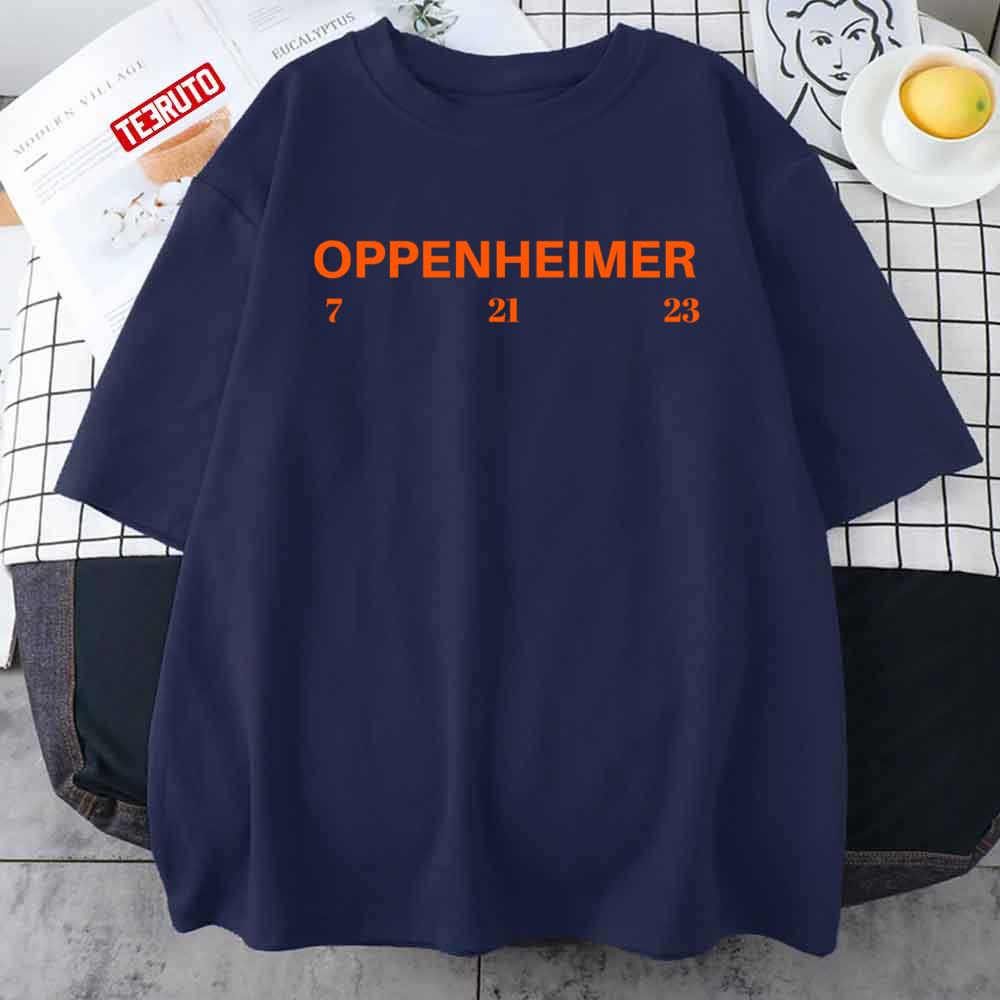 Oppenheimer Christopher Nolan Unisex T-Shirt