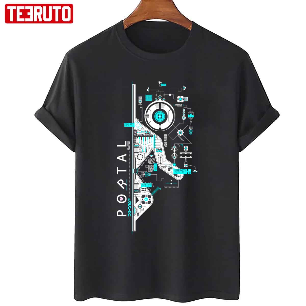 Portal 2 Video Game Artwork Unisex T-Shirt