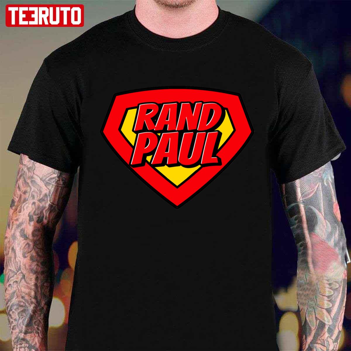 Rand Paul Is My Hero Superhero Rand Paul Trump Unisex T-Shirt