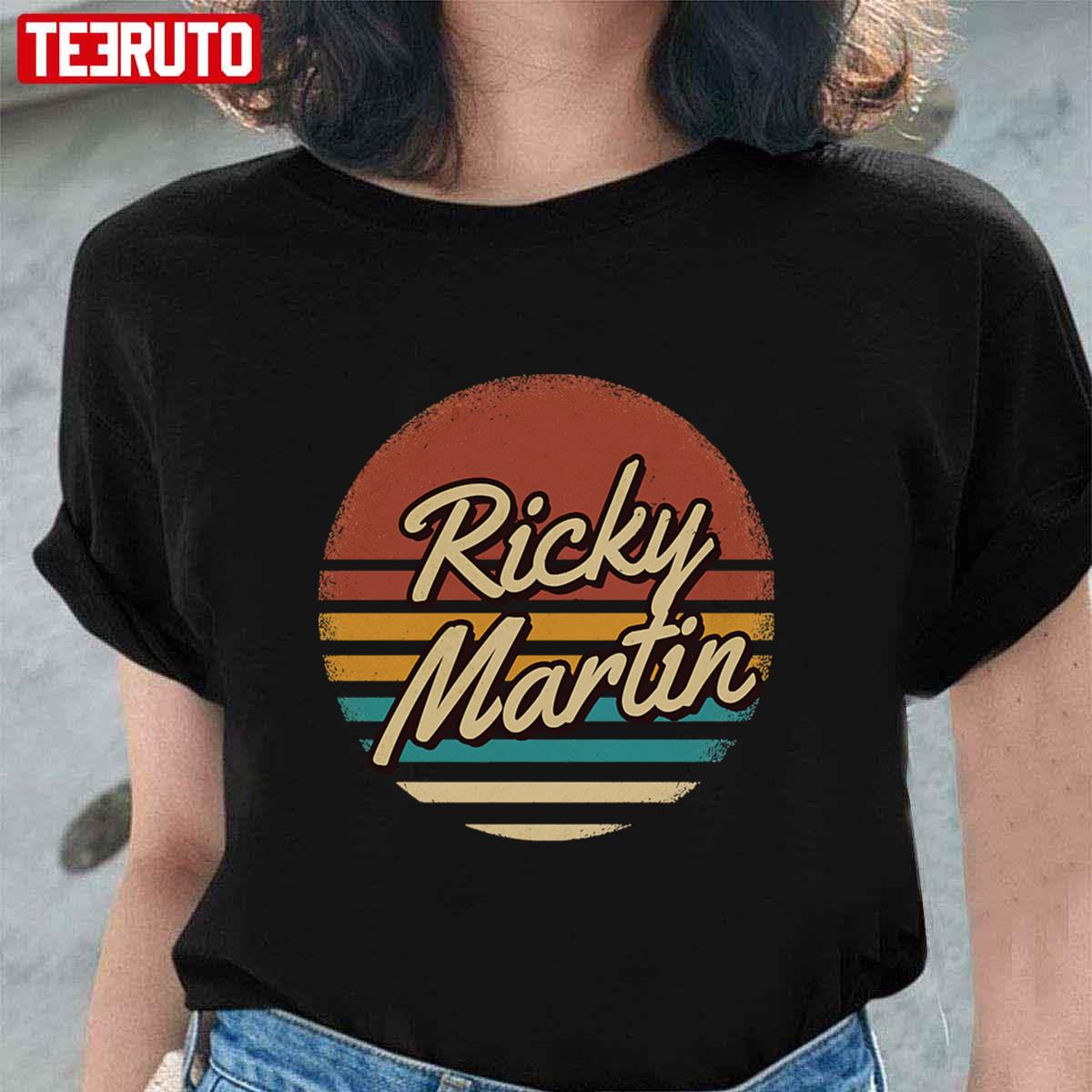 Ricky Martin Retro Style Unisex T-Shirt