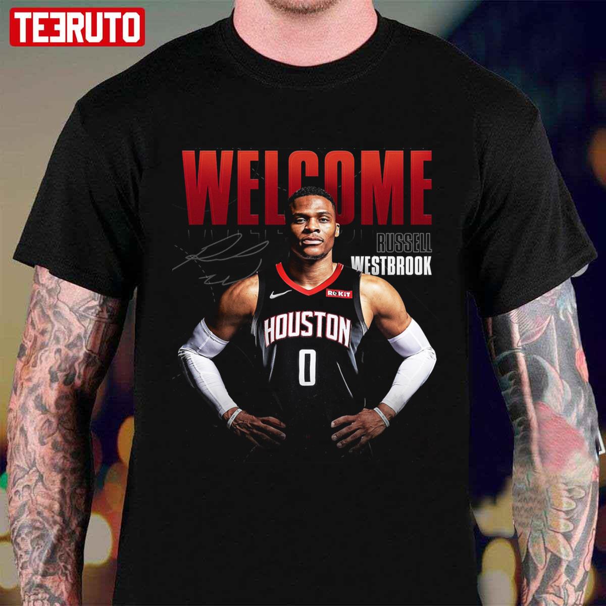 Rockets Russell Westbrook Basketball Unisex T-Shirt - Teeruto