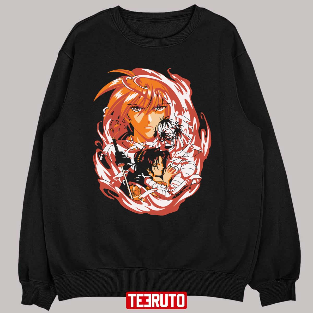 Rurouni Kenshin 2023 Graphic Manga Unisex Hoodie - Teeruto