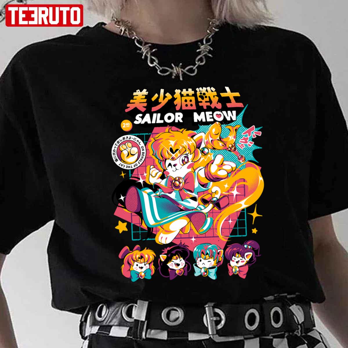 sailor meow shirt