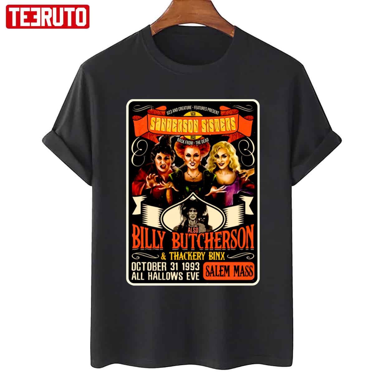 Sanderson Sister Billy Butcherson Halloween Unisex T-Shirt