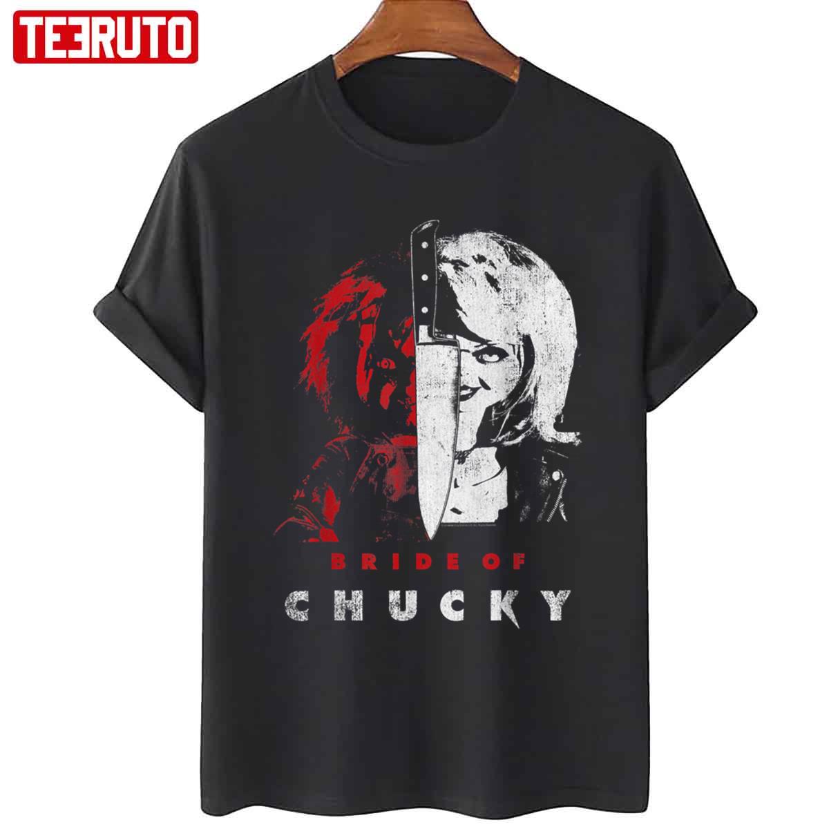 Scary Dolls 90s Horror Bride Of Chucky Unisex T-Shirt