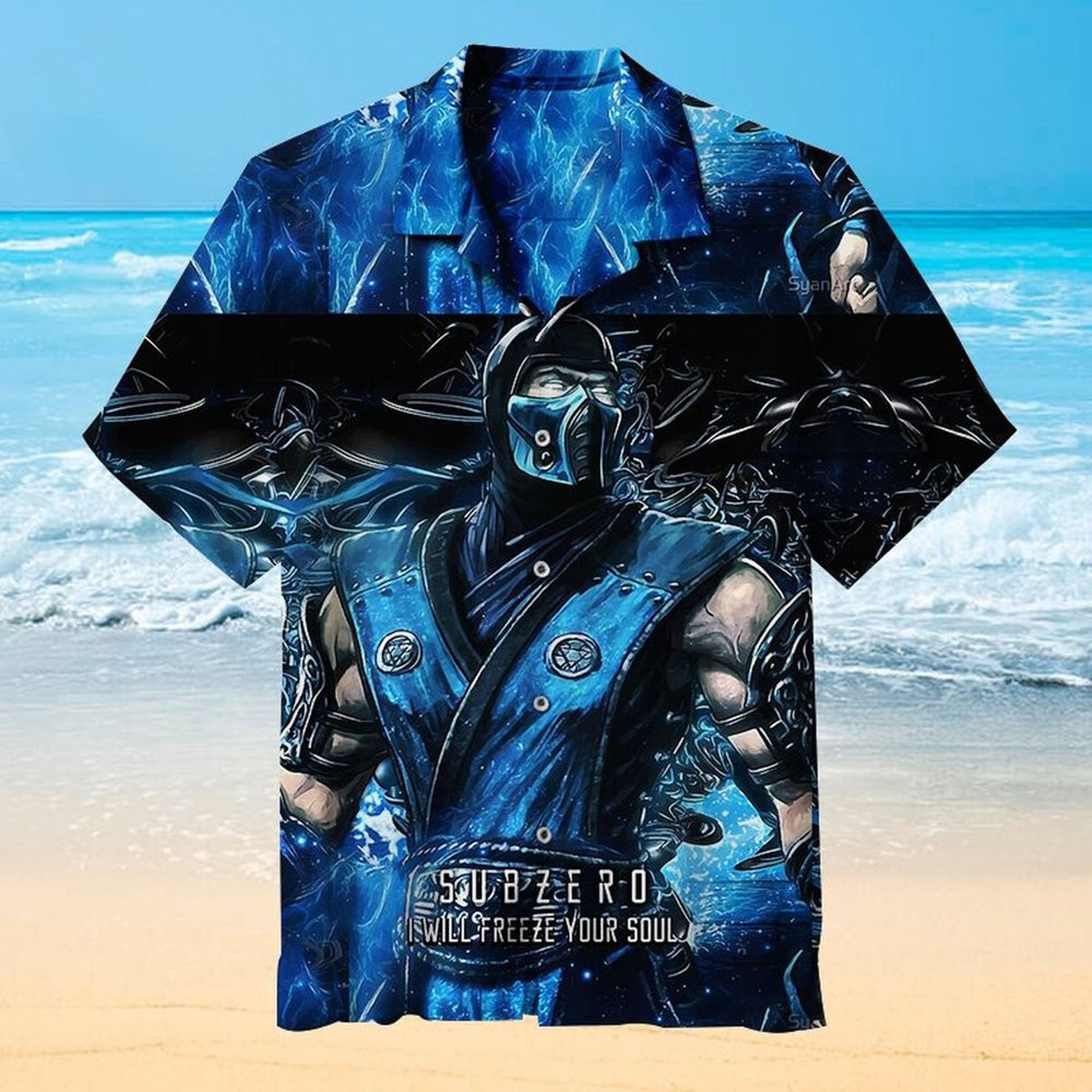 Scorpion Mortal Movie Summer Hawaiian Shirt