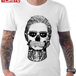 Skull Boy Halloween Artwork Zombie Unisex T-Shirt