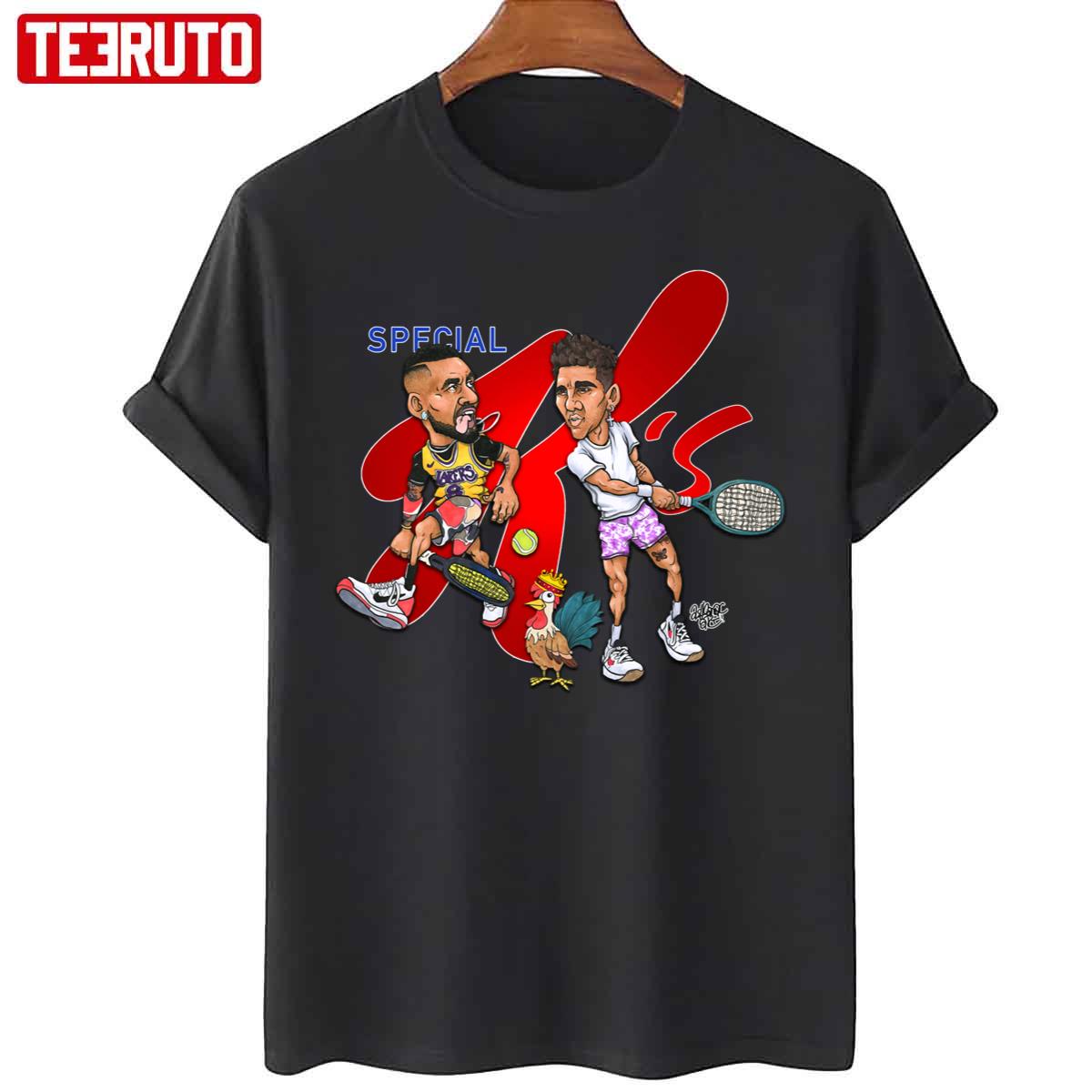 Special K’s Nick Kyrgios & Thanasi Kokkinakis Unisex T-Shirt