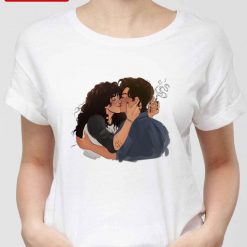 Steve And Eddie Kiss Fanart Stranger Things Unisex T-Shirt