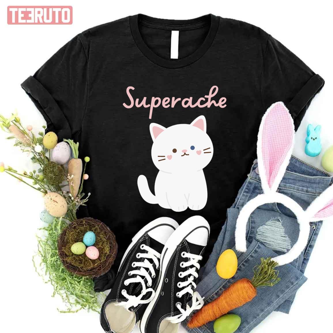 Superache Cute Kitten Conan Gray Unisex T-Shirt