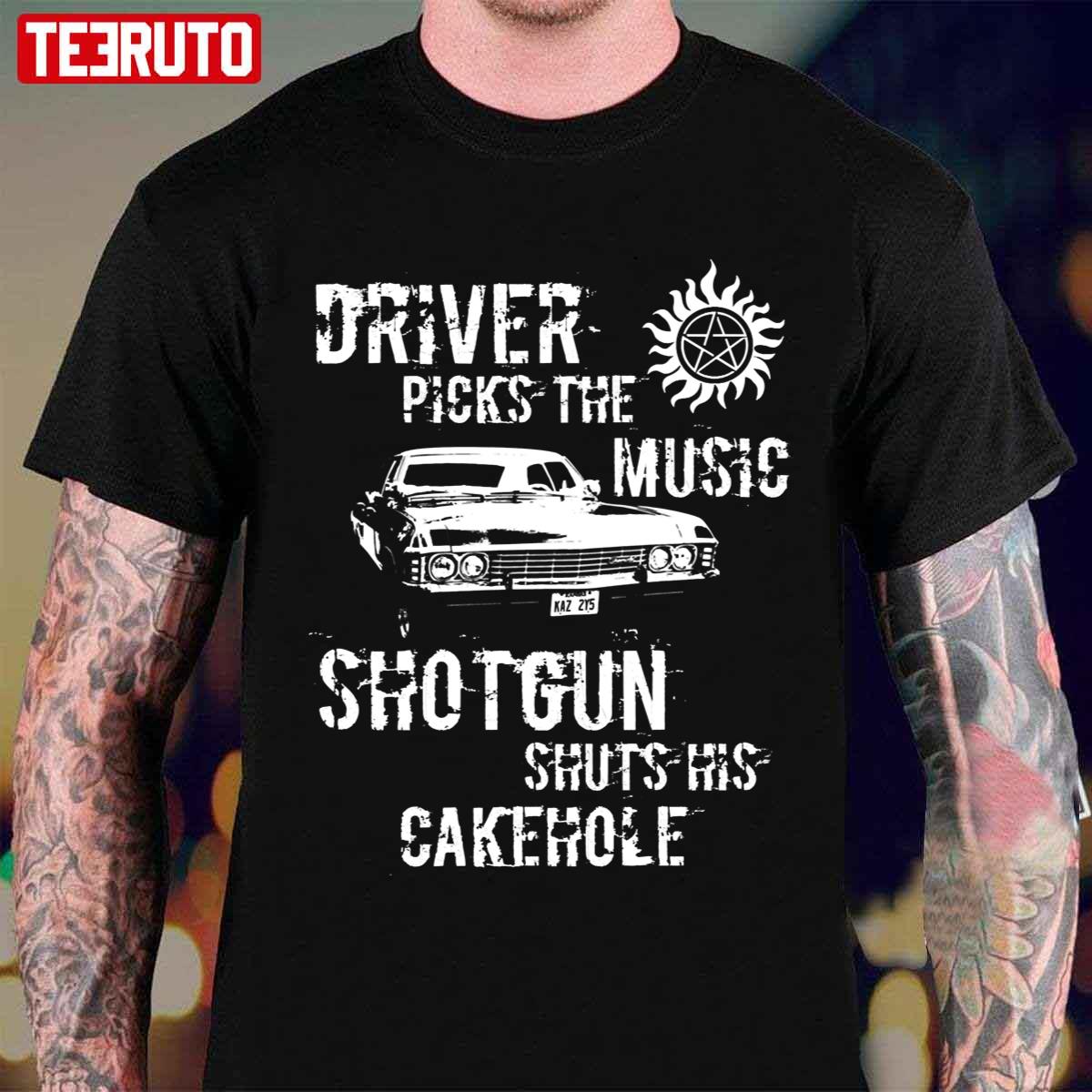 Supernatural Driver Picks The Music Unisex T-Shirt