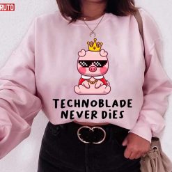 Technoblade Never Dies Tribute To Techno Design Unisex T-Shirt