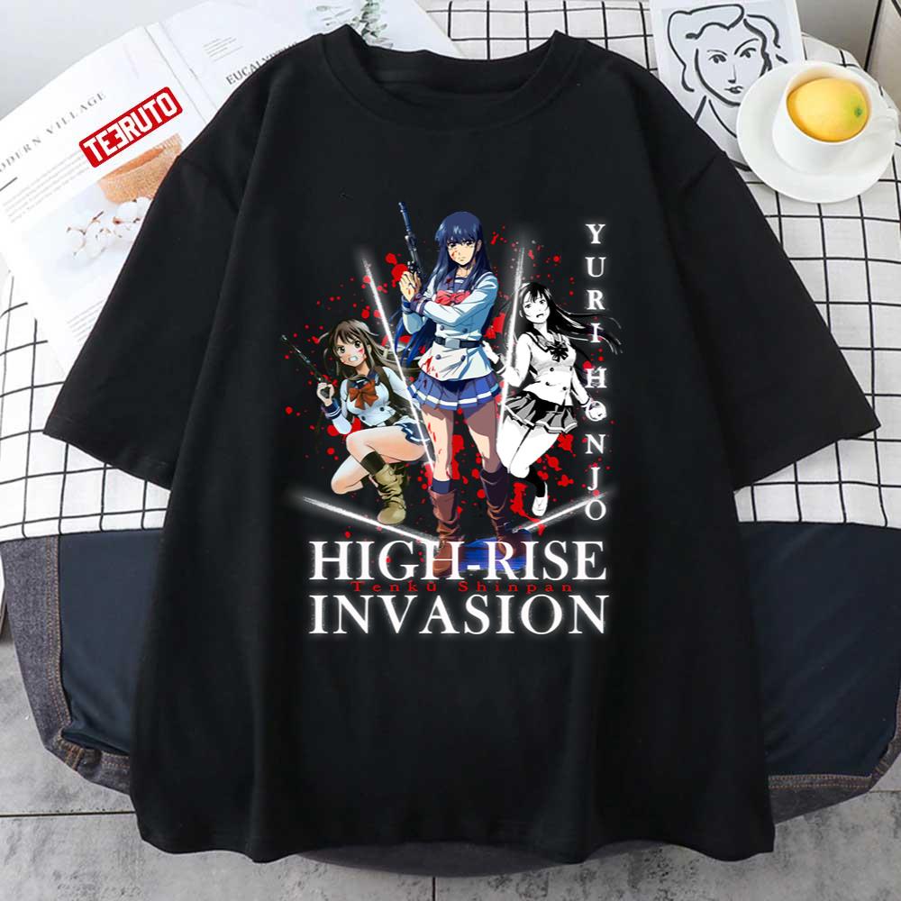 Tenku Shinpan Yuri Honjo  High Rise Invasion Retro Unisex T-Shirt