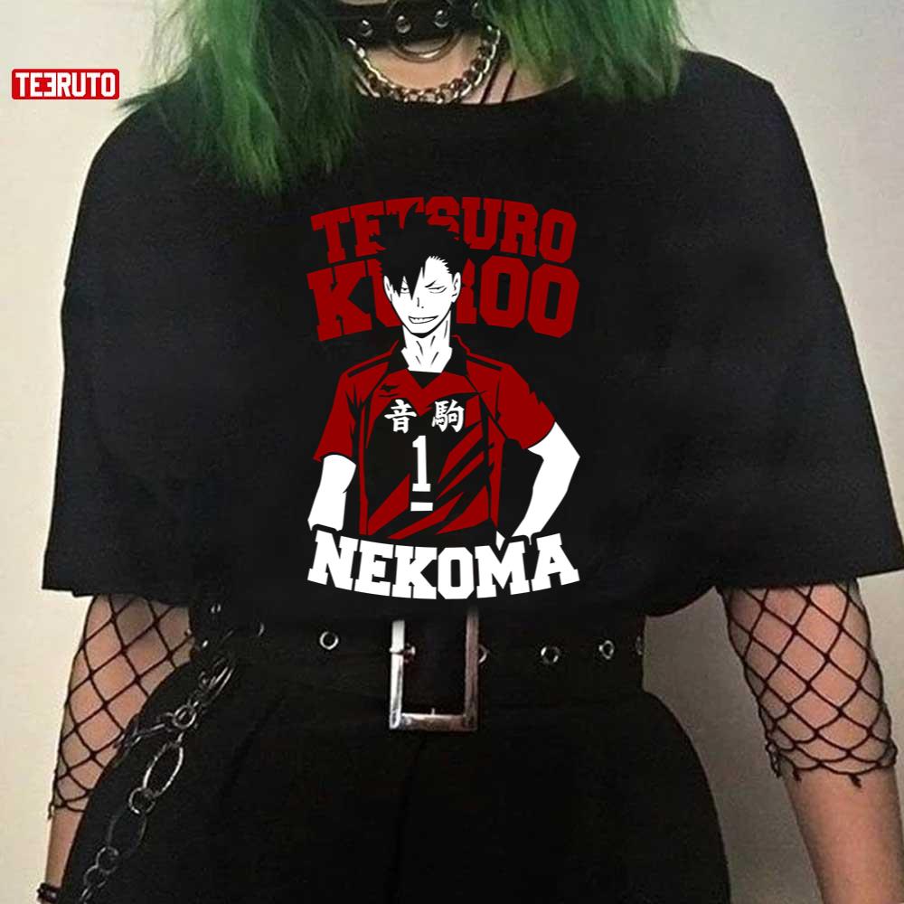 Tetsuro Kuroo Haikyuu Anime Unisex T-Shirt