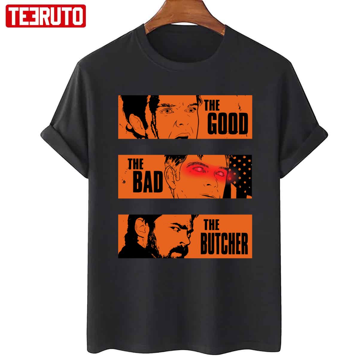 The Good The Bad The Butcher The Boys Unisex T-Shirt