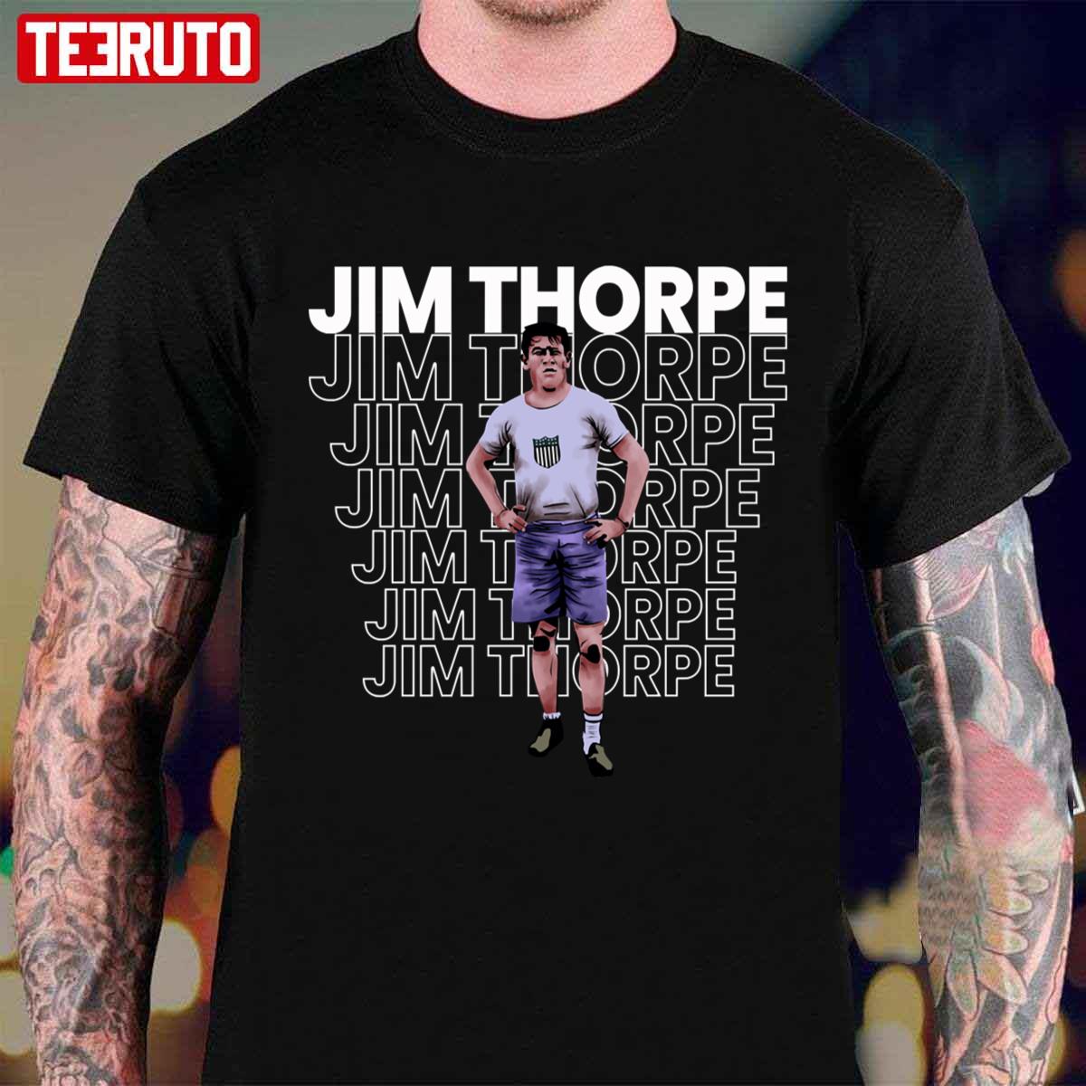 The Jim Thorpe Unisex T-Shirt - Teeruto