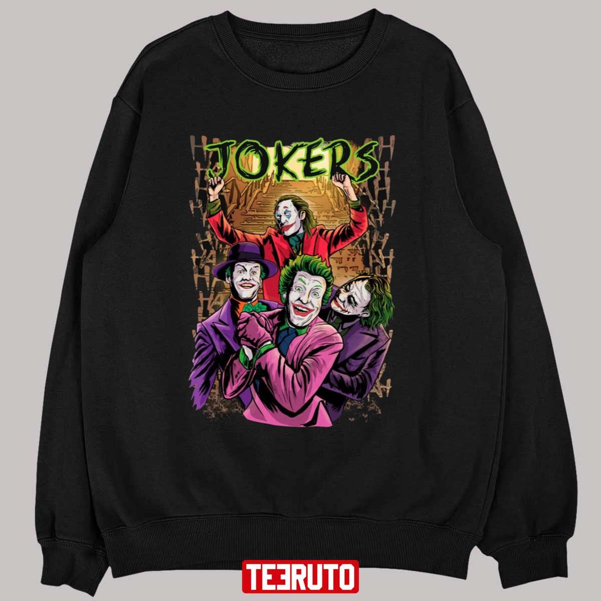 The Jokers Halloween Artwork Unisex T-Shirt - Teeruto