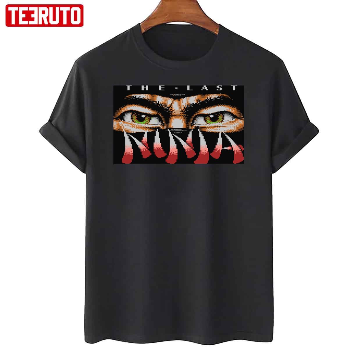 The Last Ninja Video Game Series Pixel Art Unisex T-Shirt