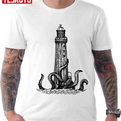 The Lighthouse And The Kraken Our Flag Means Death Unisex T-Shirt