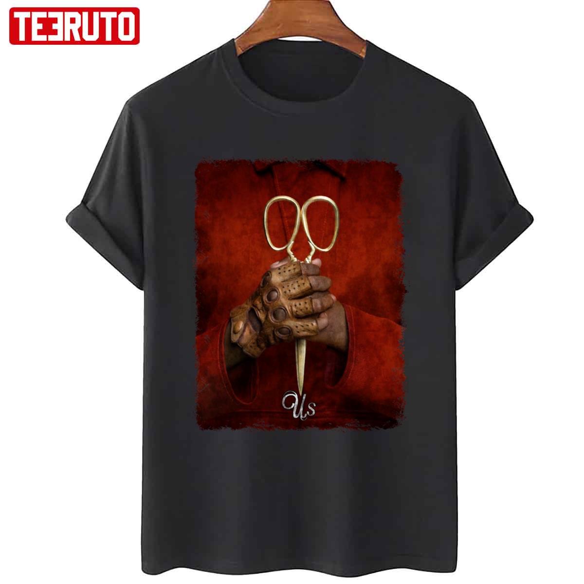 The Scissors Hand Us Unisex T-Shirt