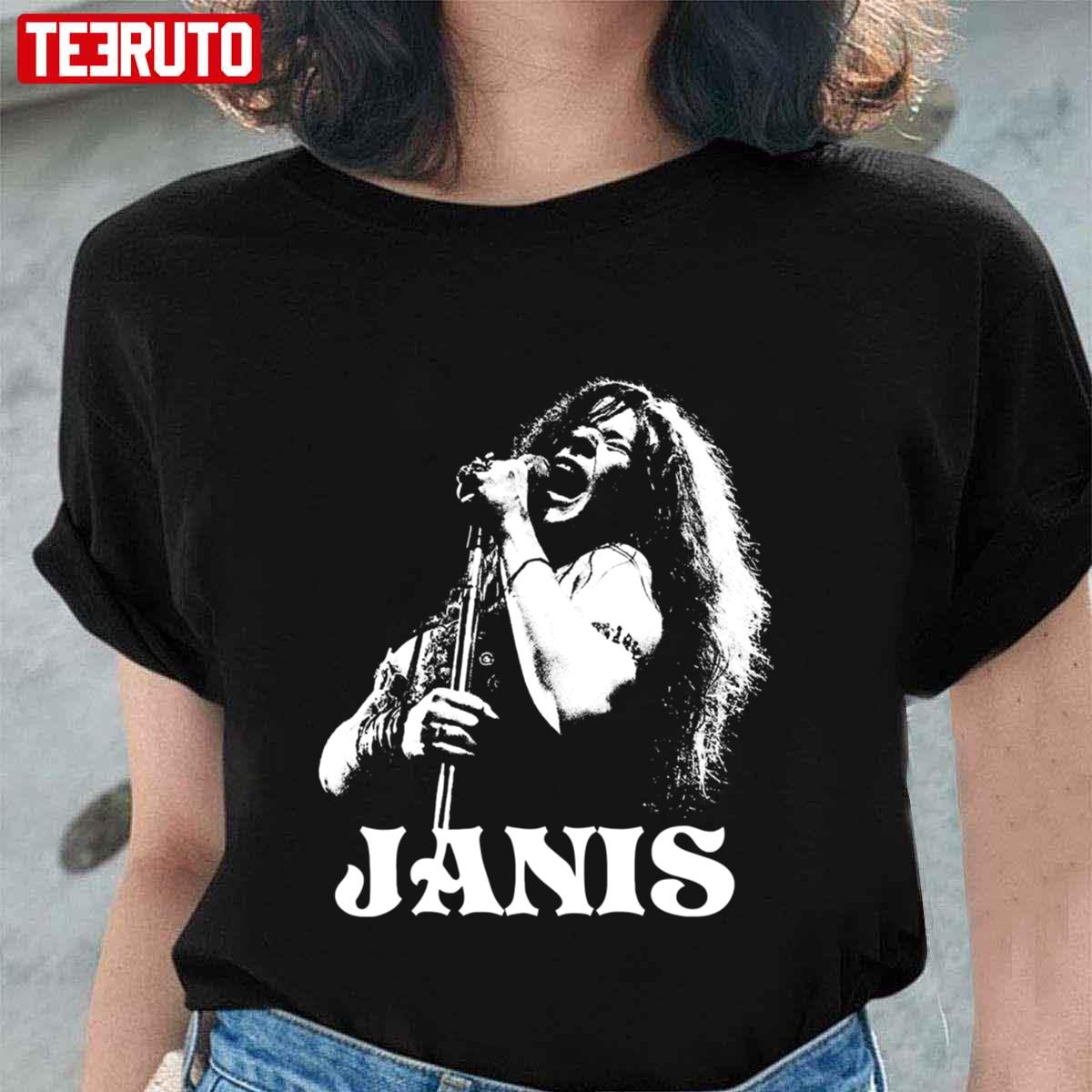 The White Stencil Janis Unisex T-Shirt