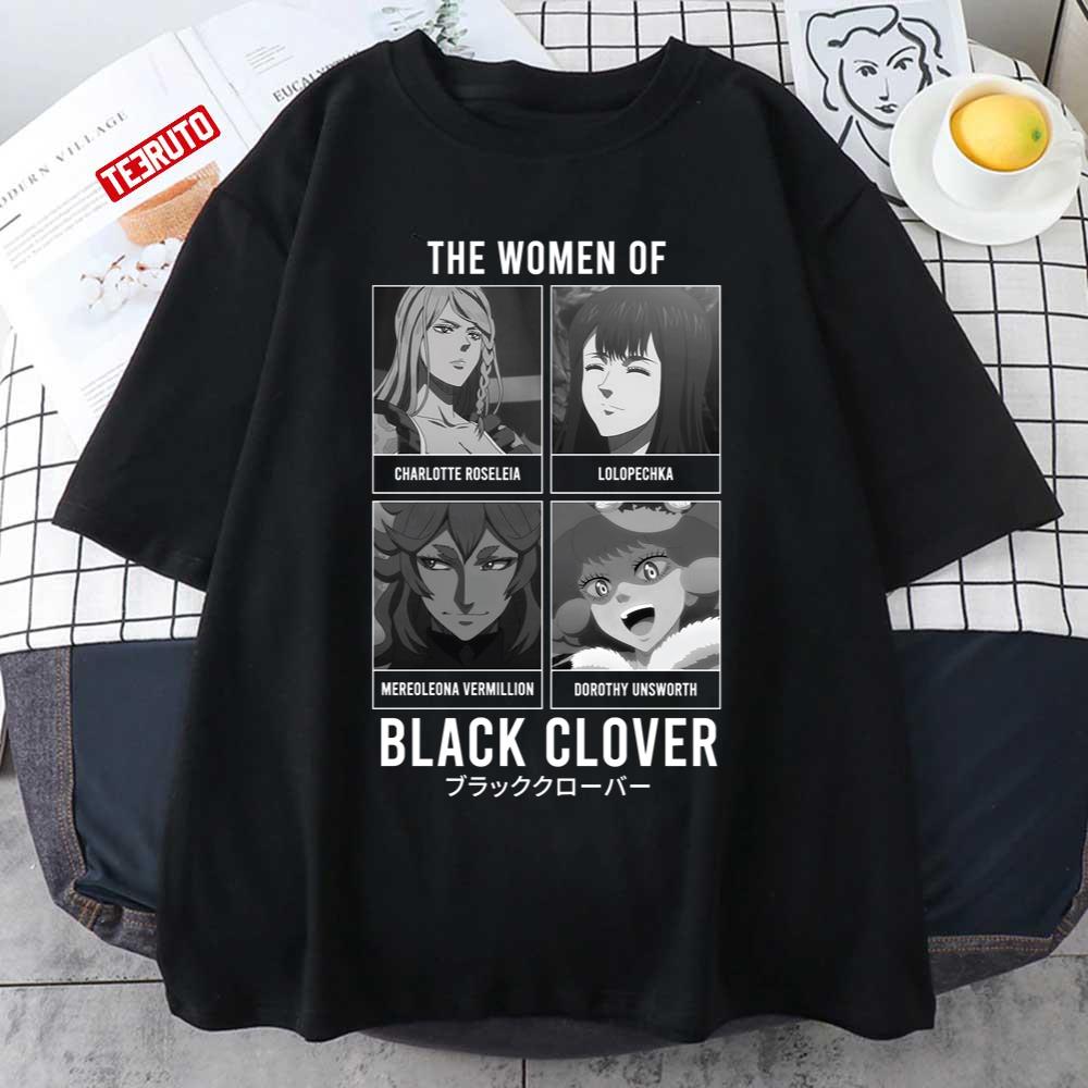 The Women Of Black Clover Queens Verblack Unisex T-Shirt