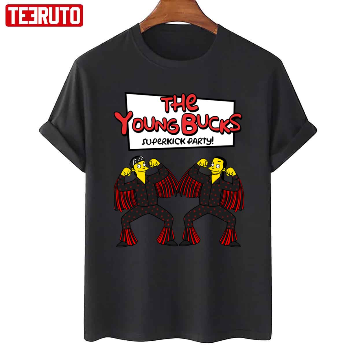 The Young Bucks Vintage WWE Superkick Party Unisex T-Shirt