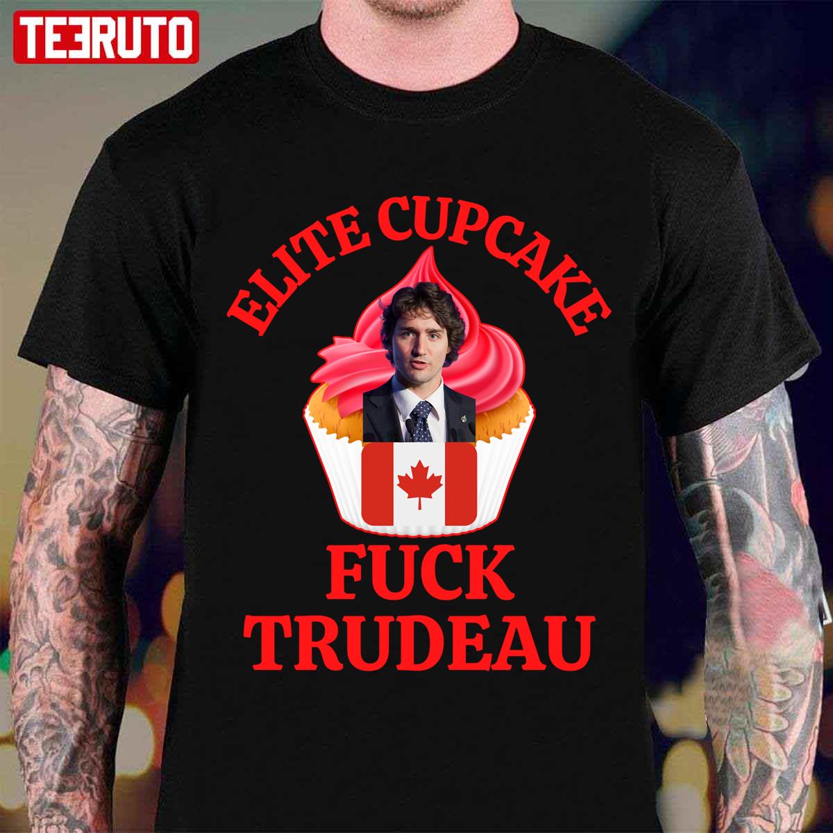 Trudeau Must Go Elite Cupcake Unisex T-Shirt