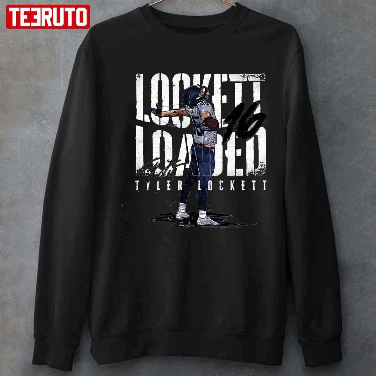 Tyler Lockett 16 For Seattle Seahawks Fans Unisex T-Shirt