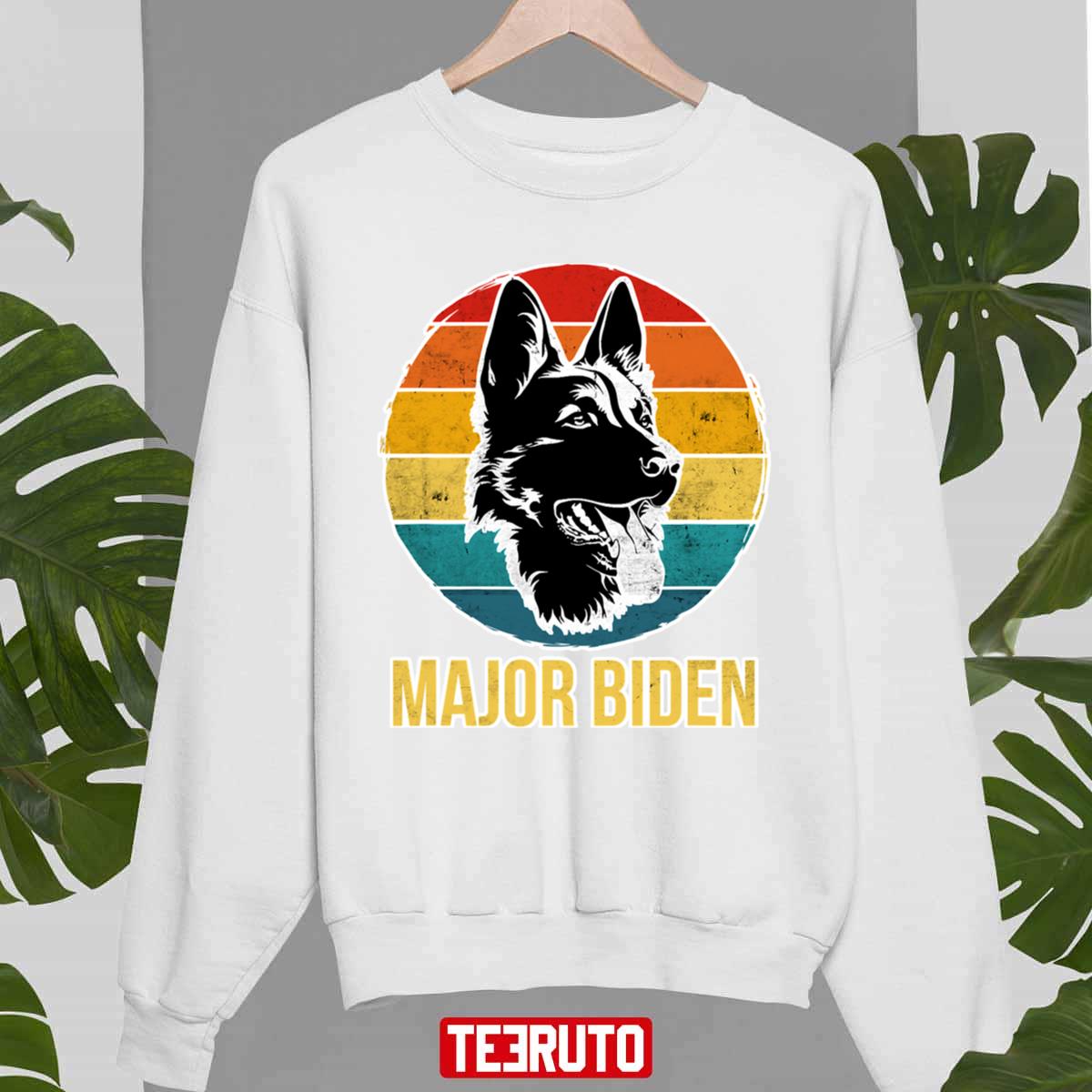 US Major Biden First Dog Vintage Unisex T-Shirt