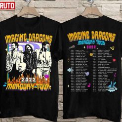 Vintage Imagine Dragons Mercury Tour 2022 Unisex T-Shirt