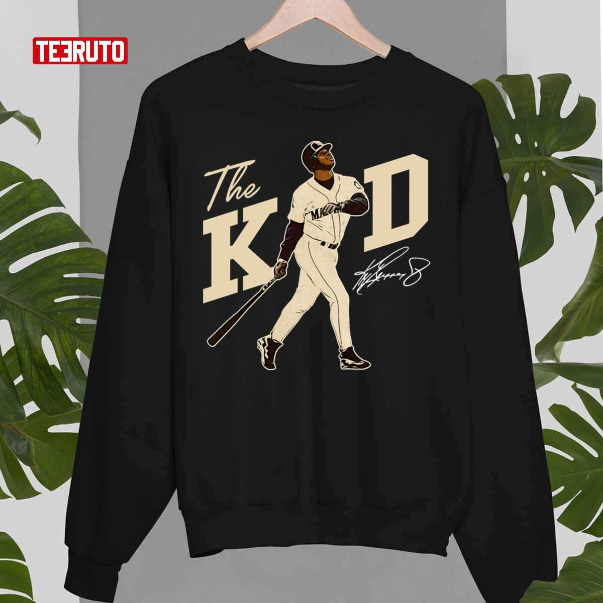 Ken Griffey Jr The Kid Baseball Vintage Signature Unisex T-Shirt