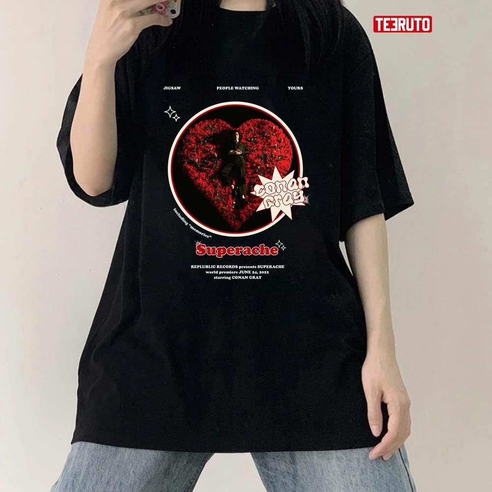 Vintage Style Superache Conan Gray Unisex T-Shirt