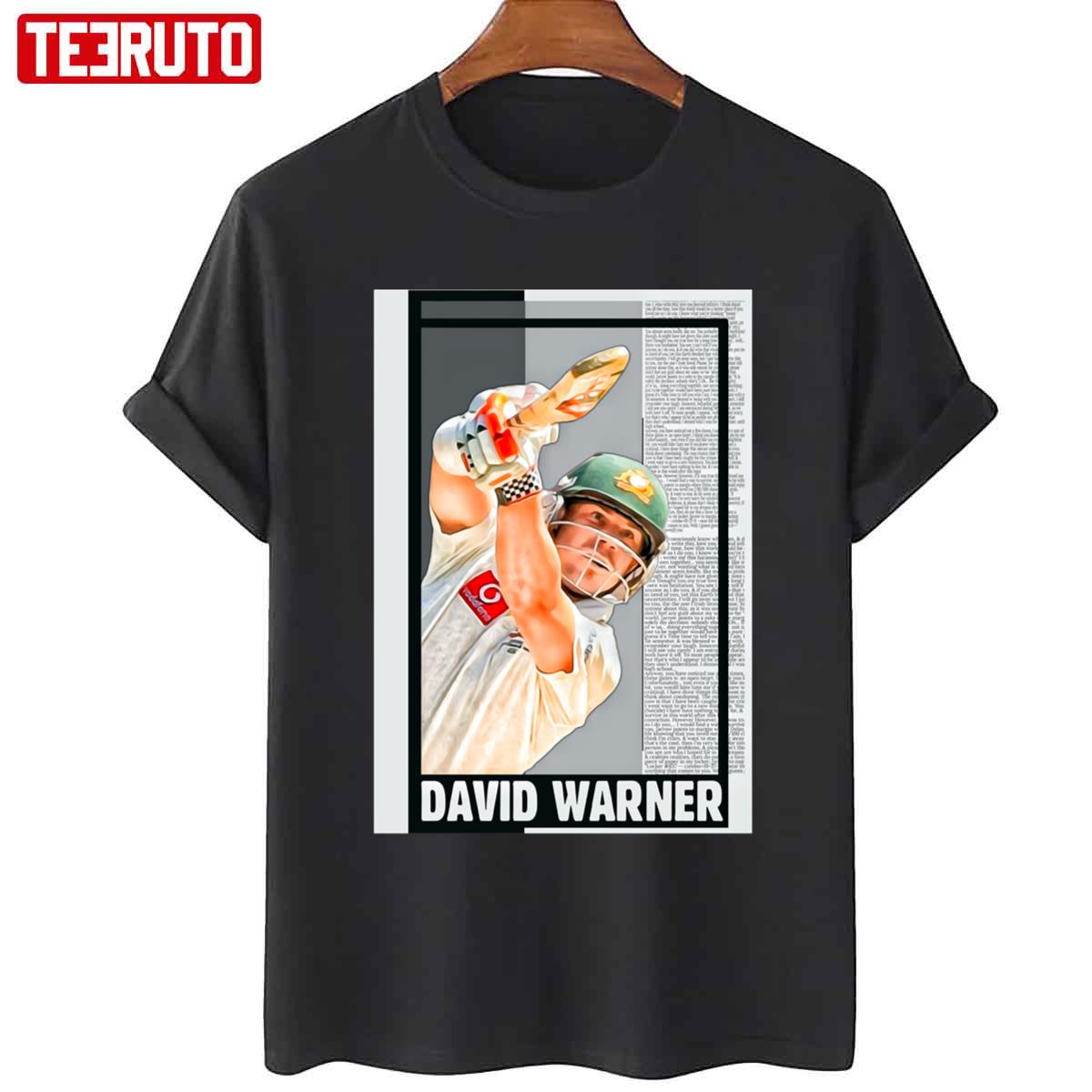 Warner The Backbone Of Playing David Warner Unisex T-Shirt