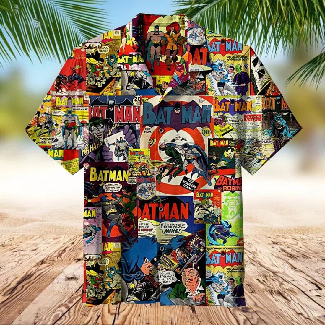 Welcome To Gotham City Hawaiian Aloha Summer Shirt