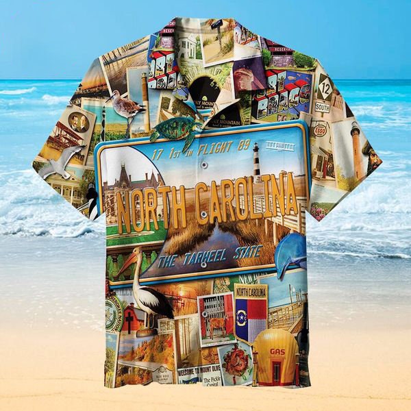 Welcome To North Carolina Hawaiian Aloha Summer Shirt