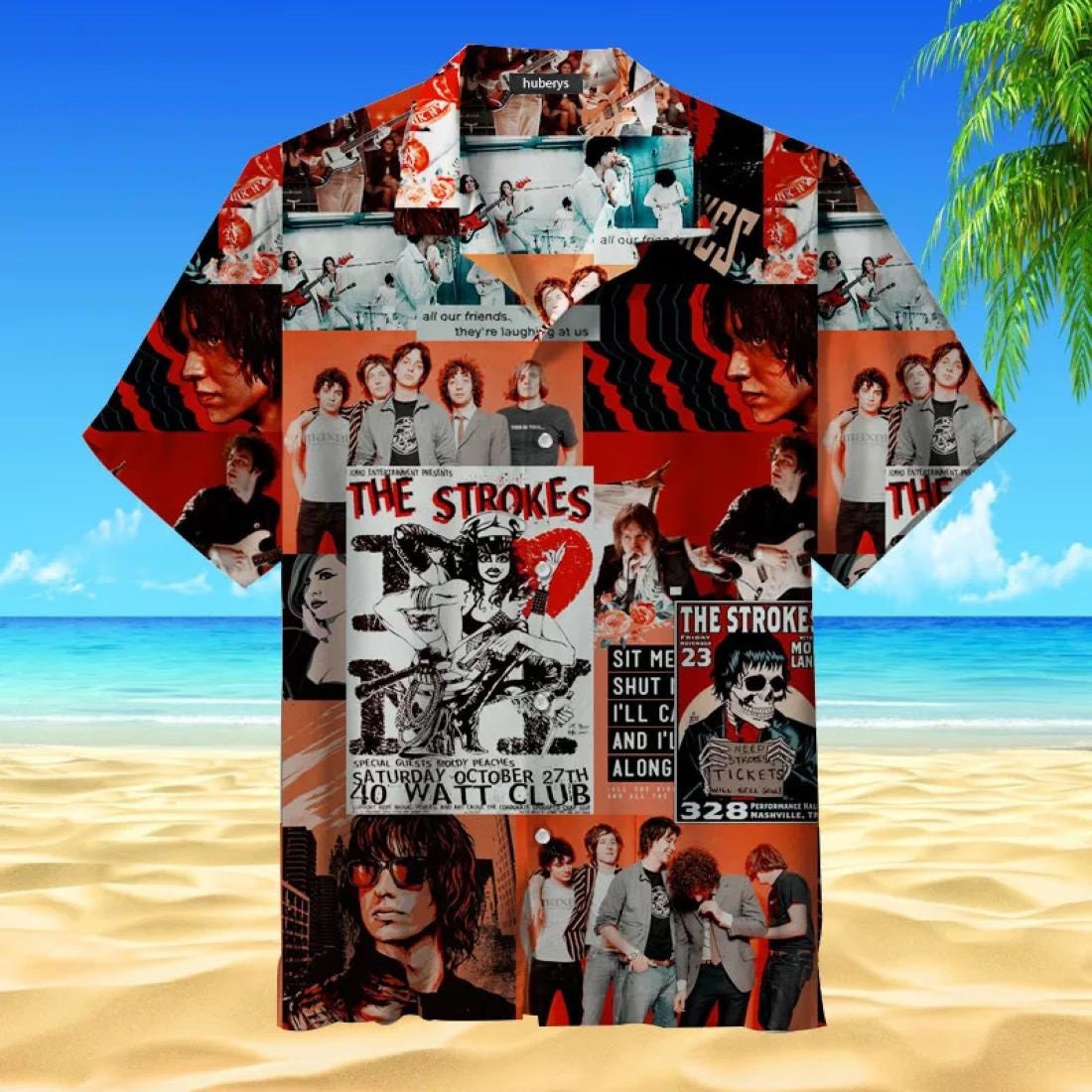 Welcome To The Era Of The Strokes Hawaiian Aloha Shirt