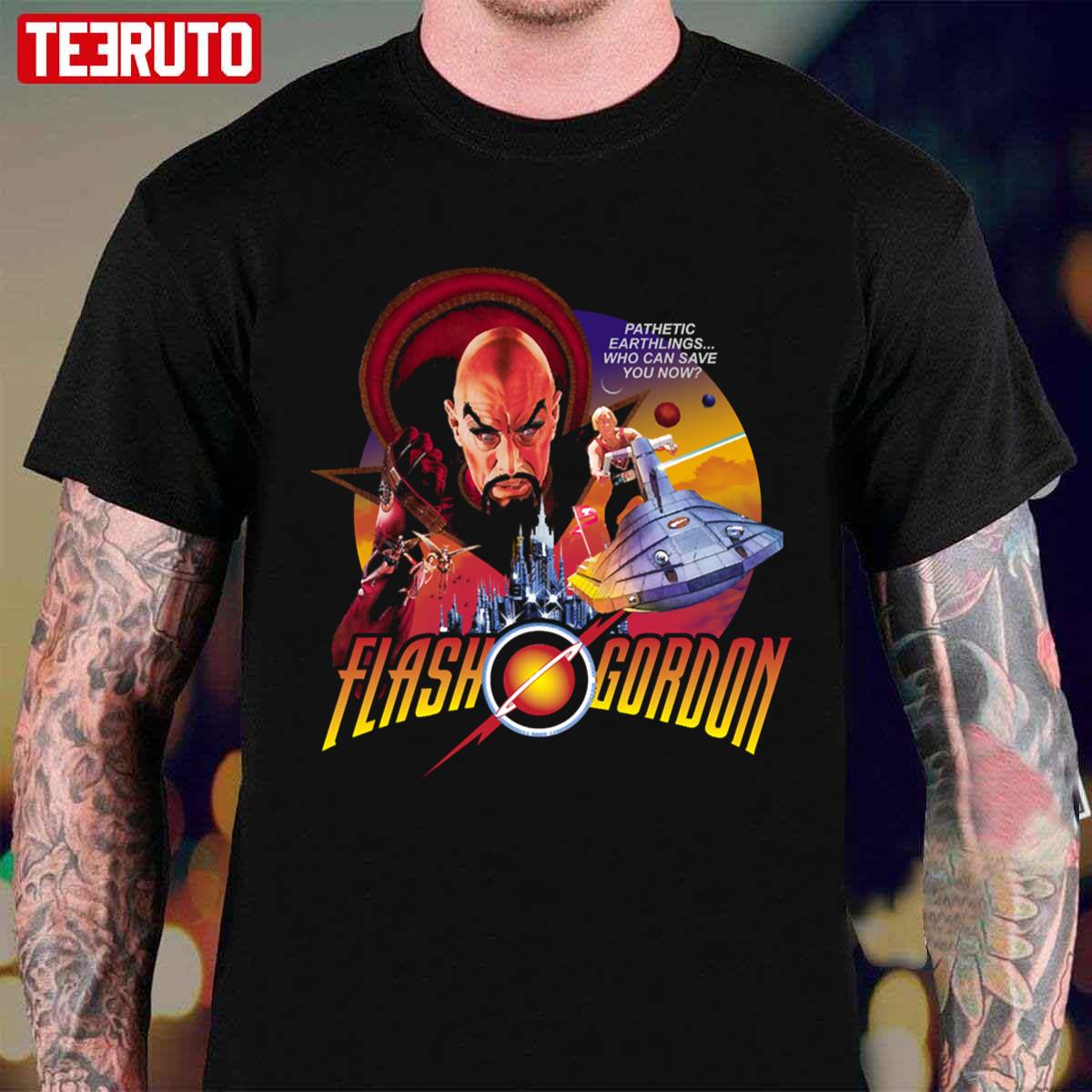 Who Can Save You Now Flash Gordon Bright Unisex T-Shirt