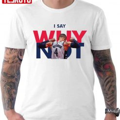 Why Not NBA Russell Westbrook Triple Double Leader Unisex T-Shirt