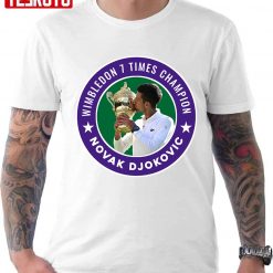 Wimbledon Champion 2022 Novak Djokovic Unisex T-Shirt