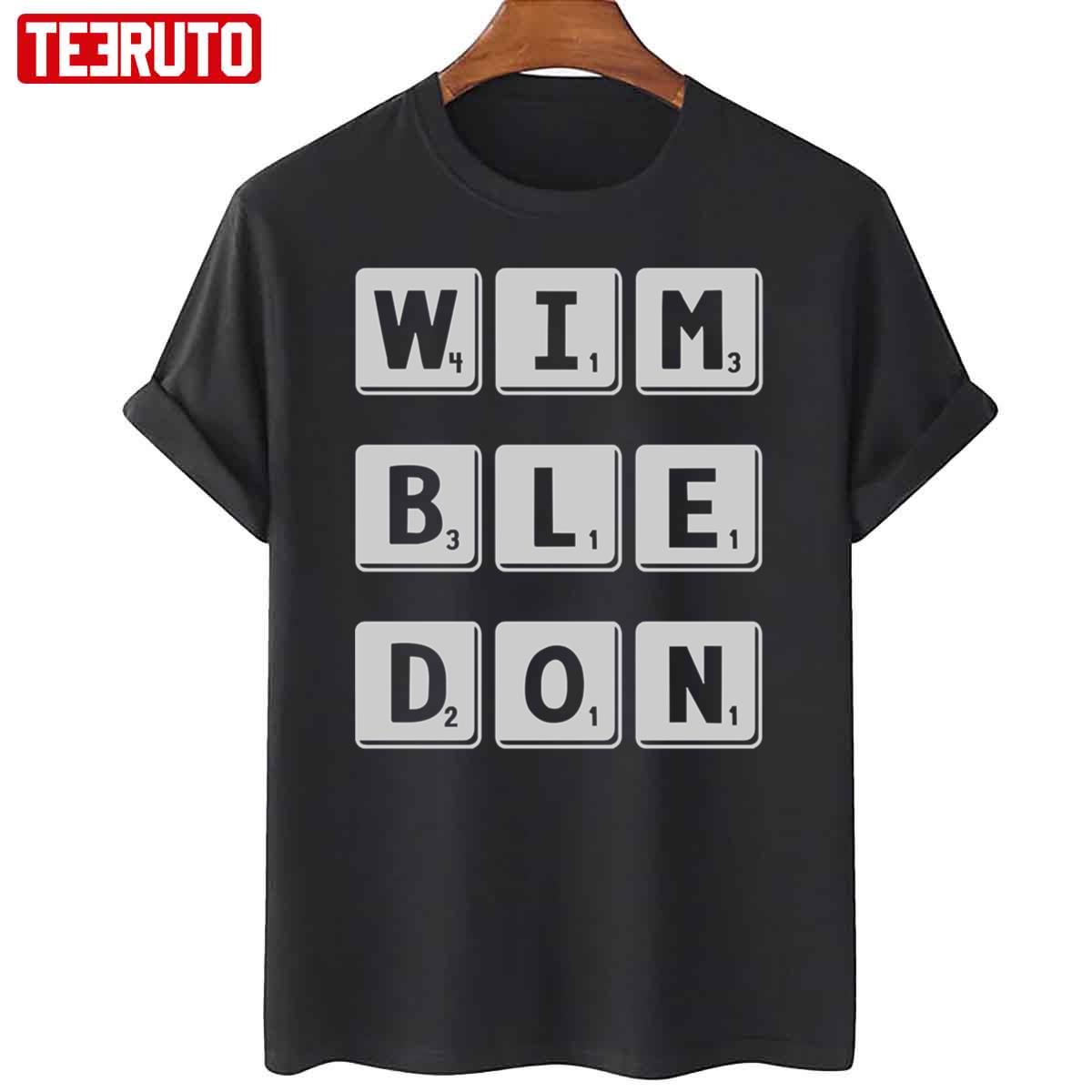 Wimbledon England Keyboard Design Unisex T-Shirt