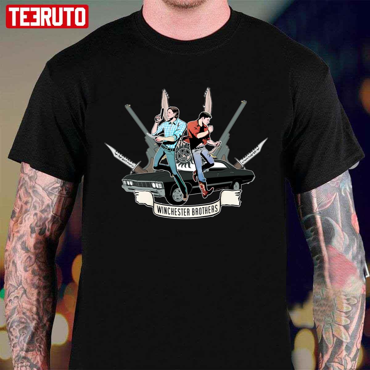 Winchester Brothers Supernatural Unisex T-Shirt