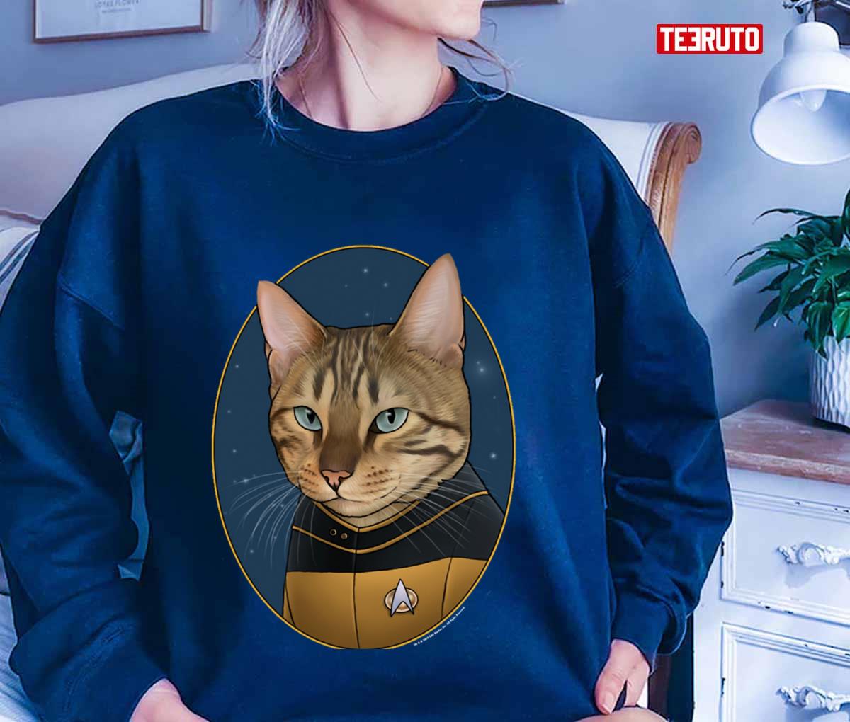 star trek cat shirt