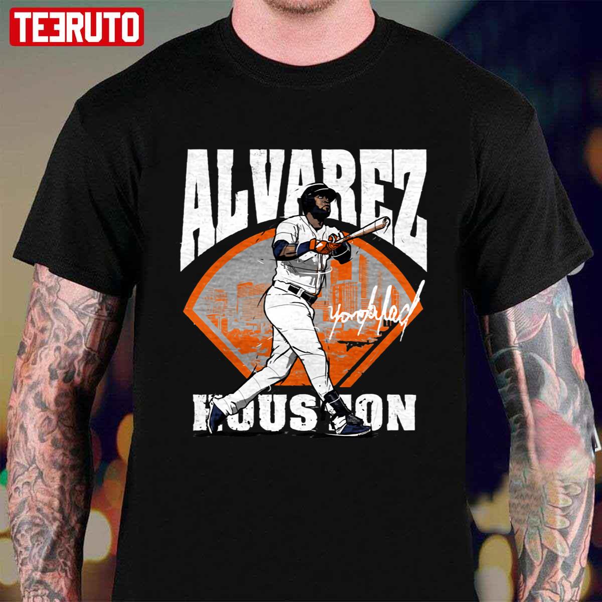 Yordan Alvarez Baseball Design Unisex T-Shirt - Teeruto